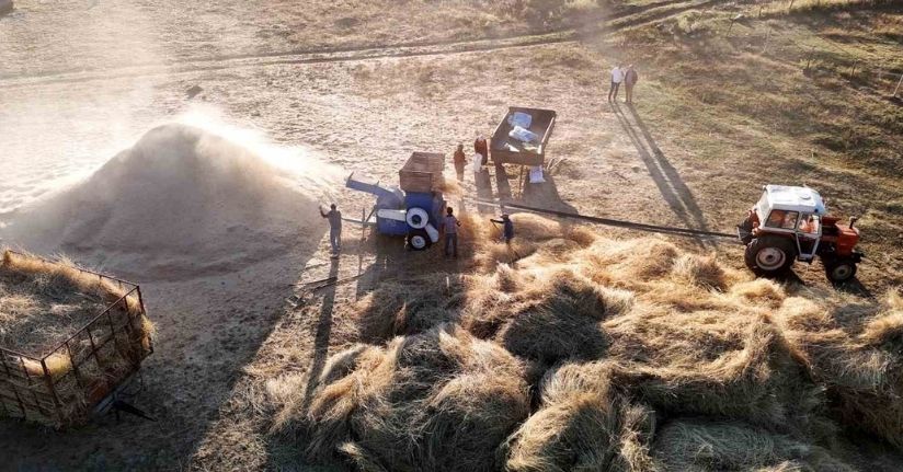 Çiftçiler patoza başladı, masalsı görüntüler ortaya çıktı