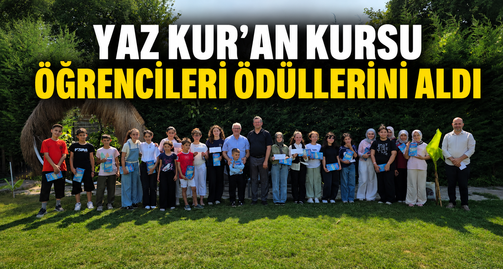 Yaz Kur’an Kursu Öğrencileri Ödüllerini Aldı