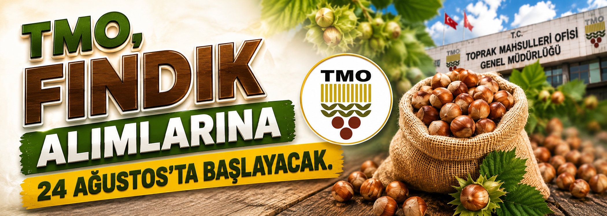 TMO, fındık alımlarına 24 Ağustos’ta başlayacak