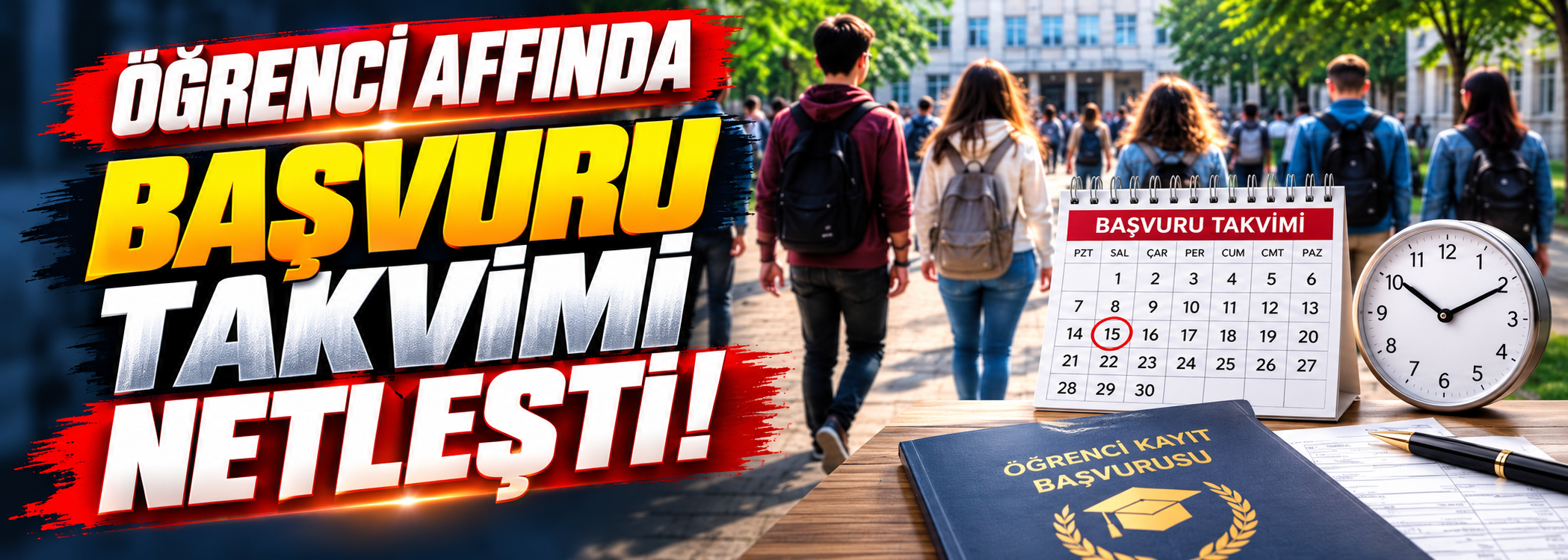 Öğrenci Affında Başvuru Takvimi Netleşti
