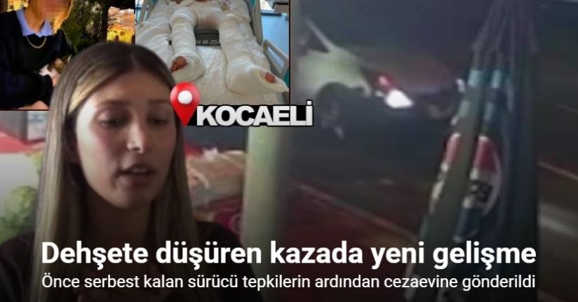 Genç kıza çarpıp üzerinden geçen sürücü tutuklandı