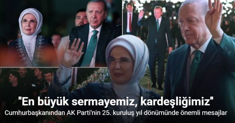 Cumhurbaşkanı Erdoğan: 