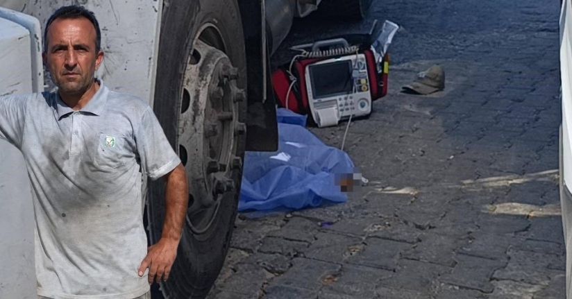 Temizlik işçisi görev yaptığı çöp kamyonunun altında kalarak hayatını kaybetti