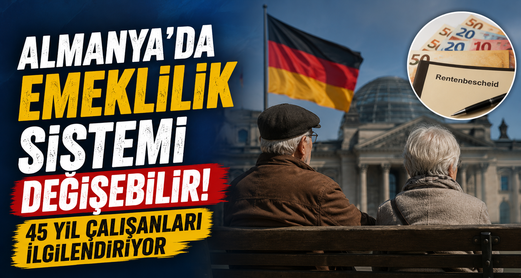 Almanya’da emeklilik sistemi değişebilir: 45 yıl çalışanları ilgilendiriyor