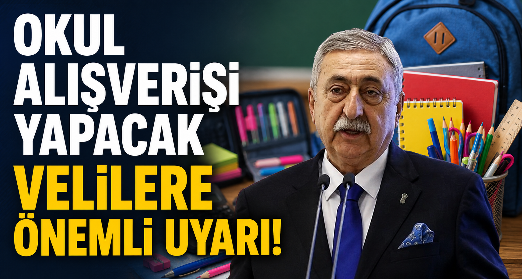 Okul Alışverişi Yapacak Velilere Önemli Uyarı