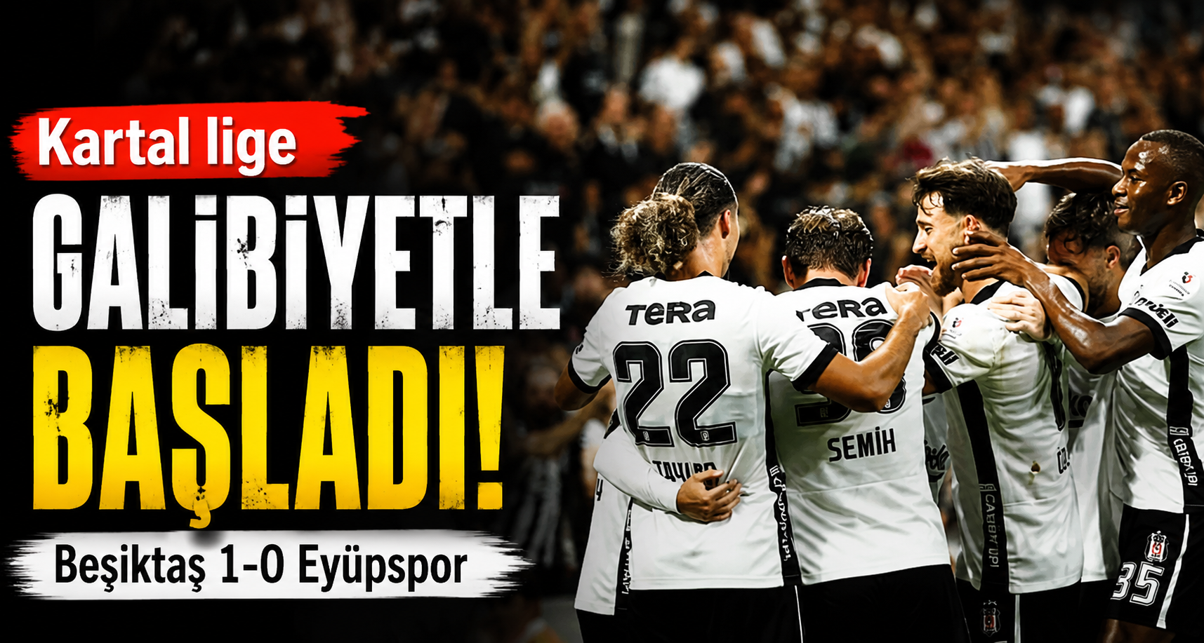 Kartal, lige galibiyetle başladı