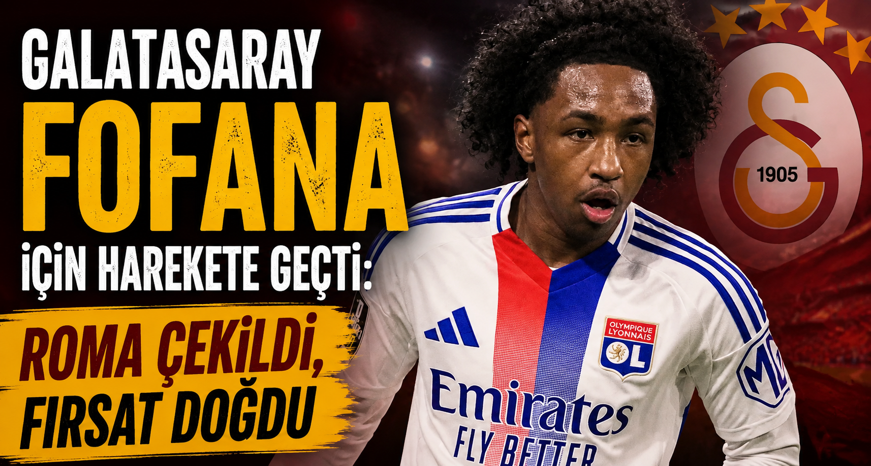 Galatasaray Fofana için harekete geçti: Roma çekildi, fırsat doğdu