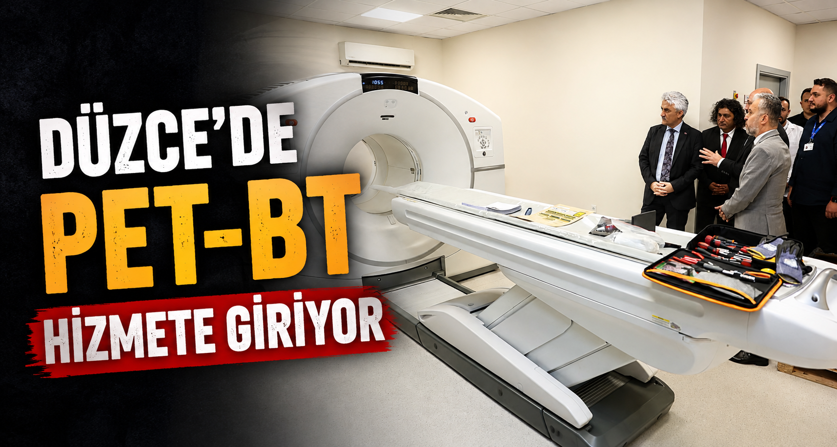 Düzce’de PET-BT Hizmete Giriyor