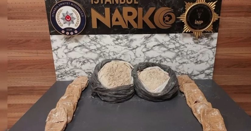 Fatih'te 14 kilo 346 gram uyuşturucu ele geçirildi