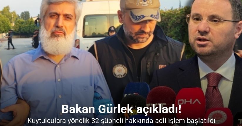 Adalet Bakanı Gürlek: 