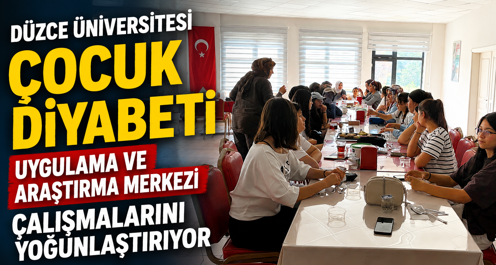 Düzce Üniversitesi Çocuk Diyabeti Uygulama ve Araştırma Merkezi Çalışmalarını Yoğunlaştırıyor