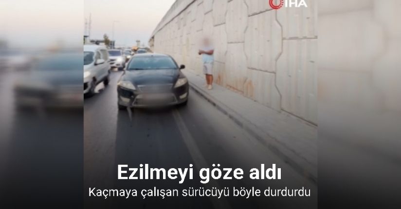 Aracına çarpılacağını anlayarak kaza anını kaydeden sürücü, ‘neyi çekiyon lan’ yanıtını aldı