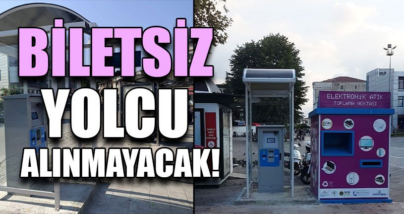 Otobüslere Biletsiz Yolcu Alınmayacak