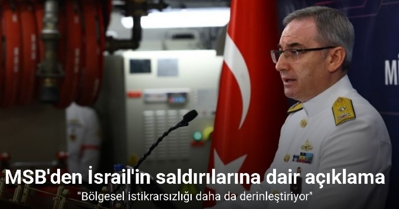 İsrail’in askerî müdahalelerinin olağan ve kabul edilebilir olduğu algısına müsaade edilmemeli