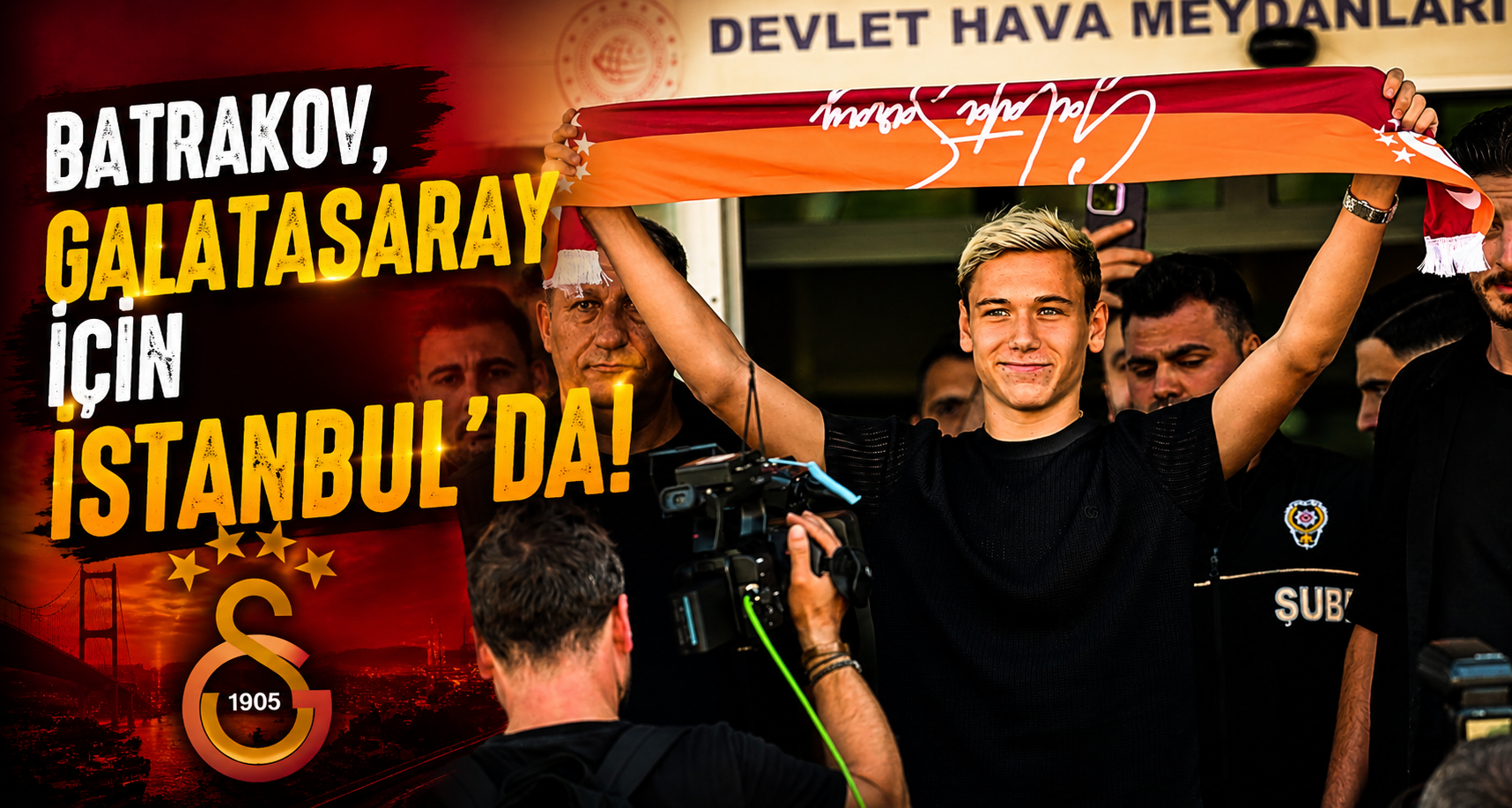 Batrakov, Galatasaray için İstanbul’da