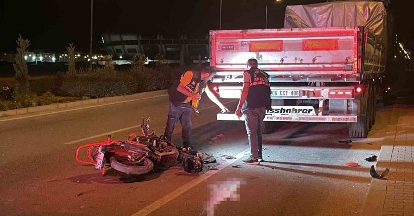 Karaman’da motosiklet kazası: 1 ölü