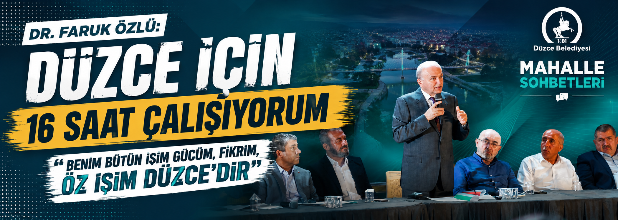 Başkan Özlü Mahalle Sohbetlerini Azmimilli’de Sürdürdü