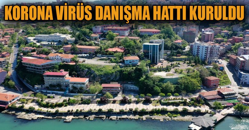 Zonguldak’ta korona virüs danışma hattı kuruldu