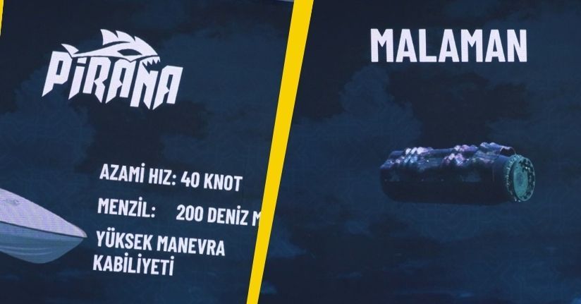 MKE'nin milli sistemleri 'PİRANA' VE 'MALAMAN' TEKNOFEST Mavi Vatan'da sergilendi