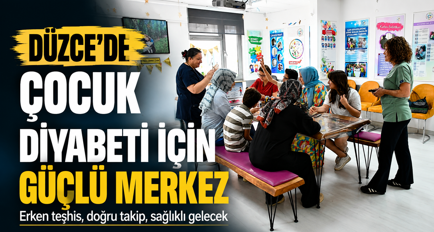 Düzce’de çocuk diyabeti için güçlü merkez