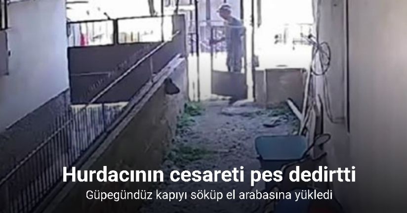 Hurdacının cesareti pes dedirtti