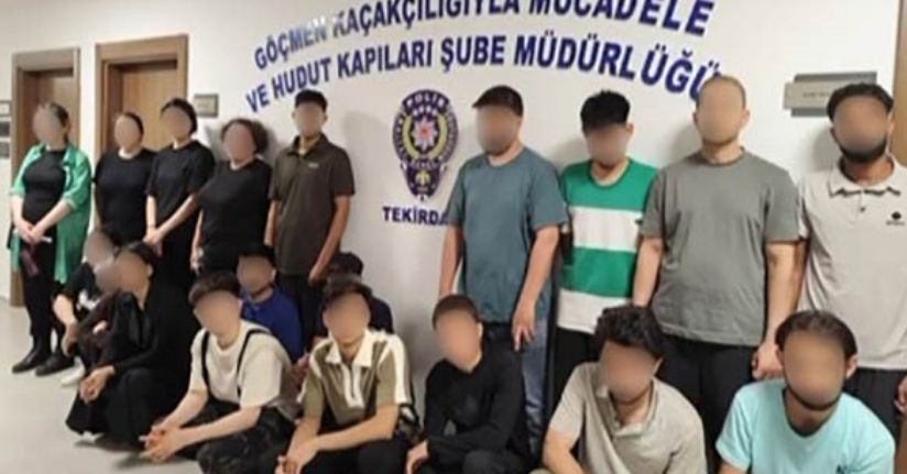 Kamyonette 19 düzensiz göçmen yakalandı: Sürücü tutuklandı