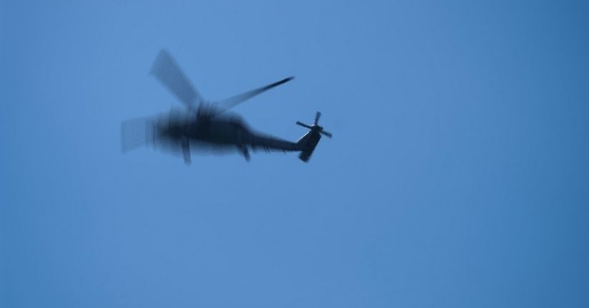 Giresun’da helikopter düştü
