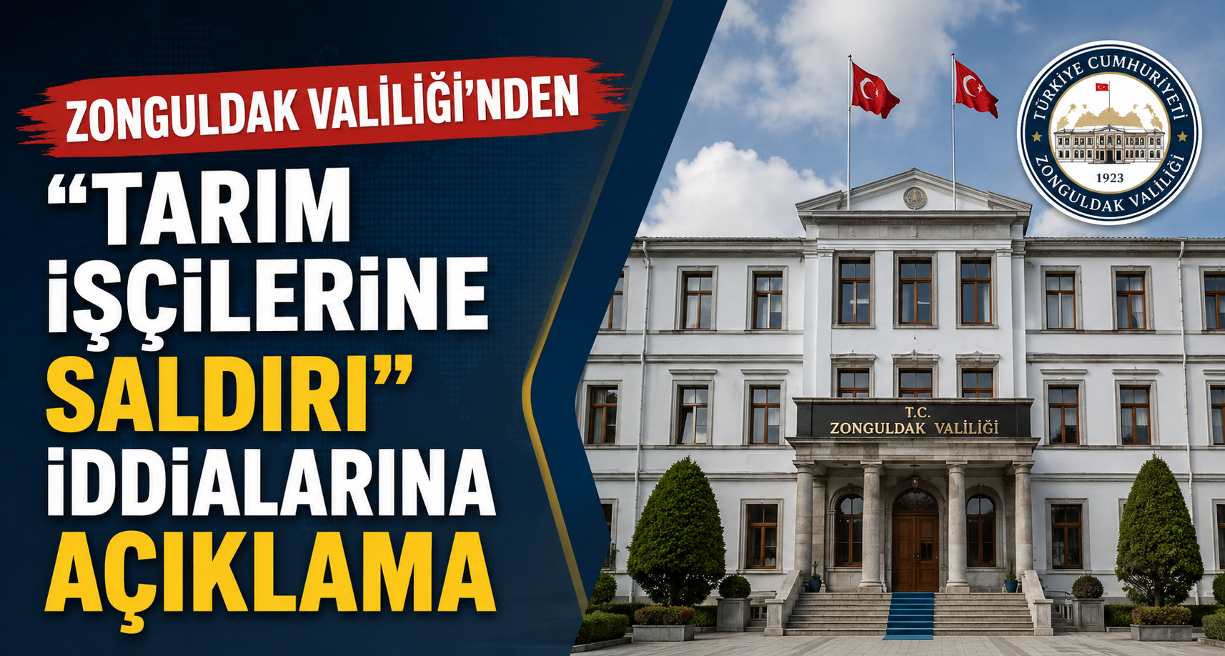 Zonguldak Valiliği’nden 