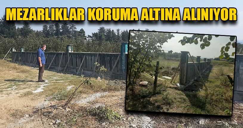 Mezarlıklar Koruma Altına Alınıyor