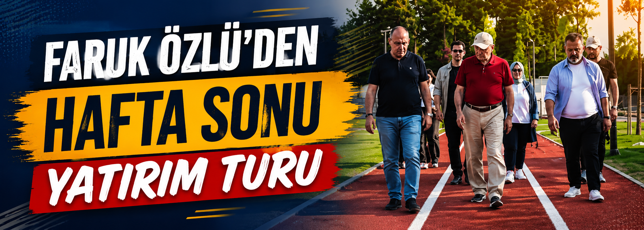 Faruk Özlü’den Hafta Sonu Yatırım Turu