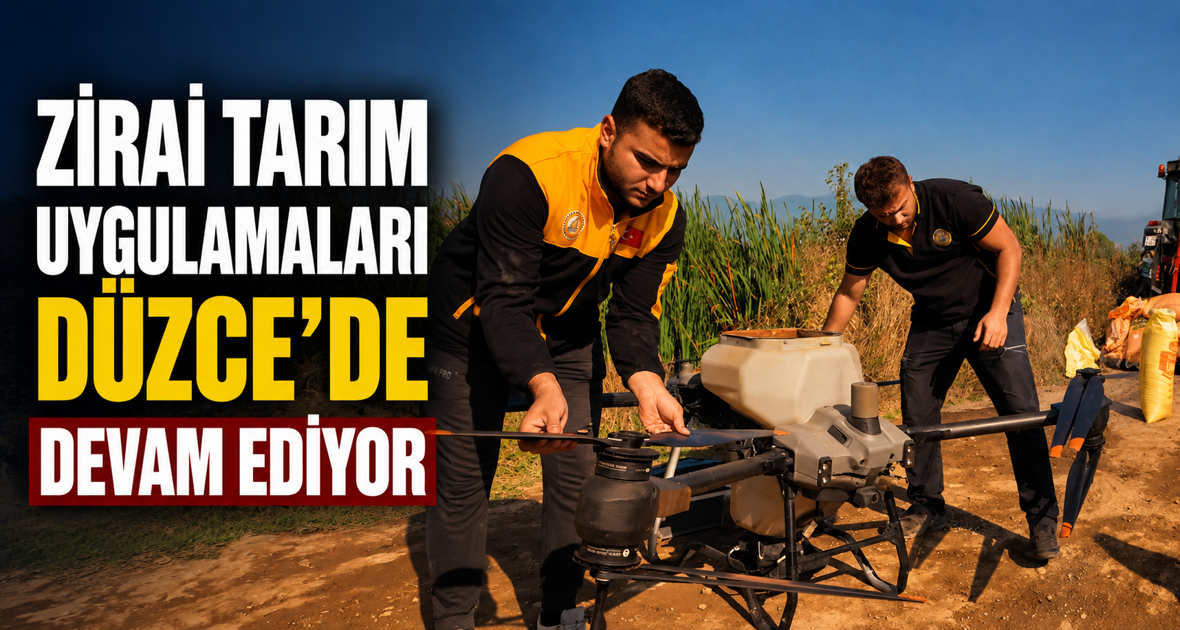 Zirai Tarım Uygulamaları Düzce’de Devam Ediyor