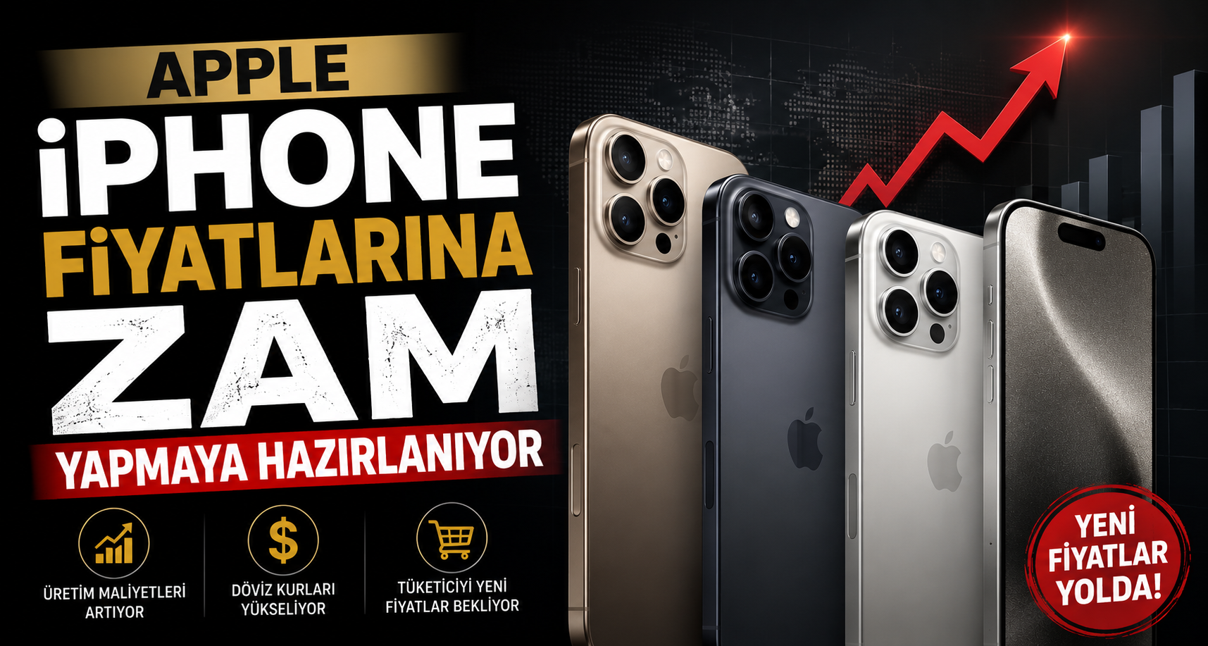 iPhone 18 Pro 1.199 dolardan başlayabilir