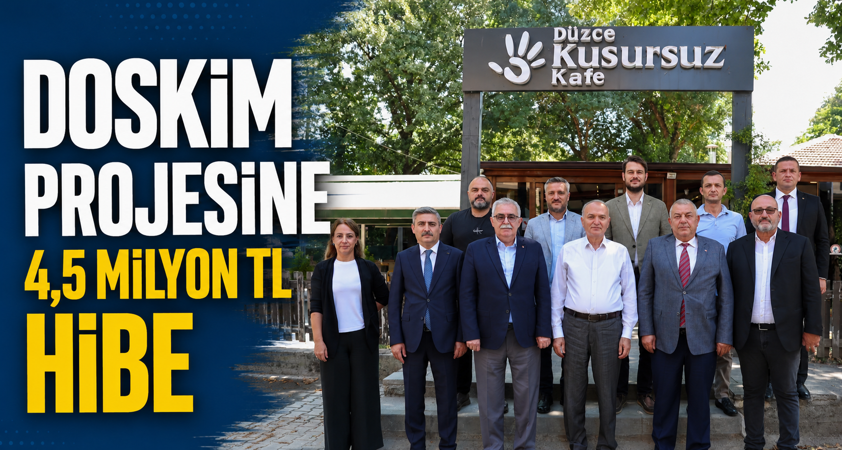 DOSKİM projesine 4,5 milyon TL hibe