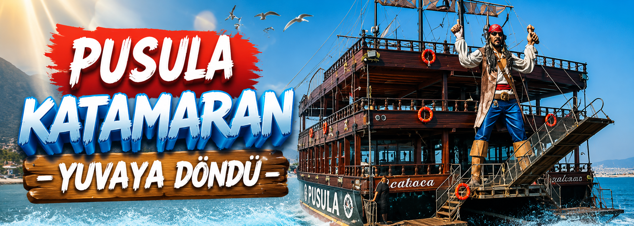 Pusula Katamaran Yuvaya Döndü