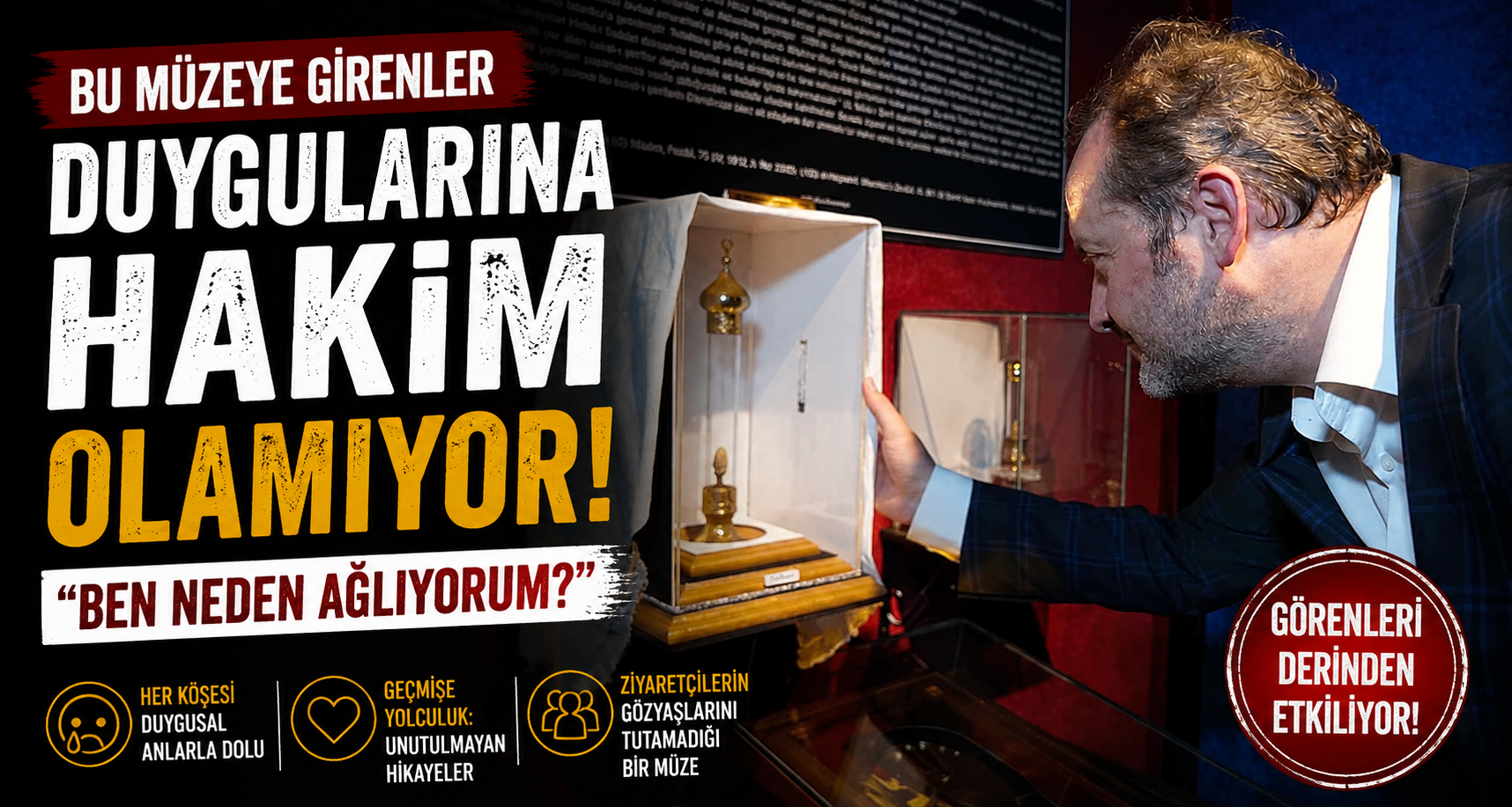 Bu müzeye girenler duygularına hakim olamıyor: 