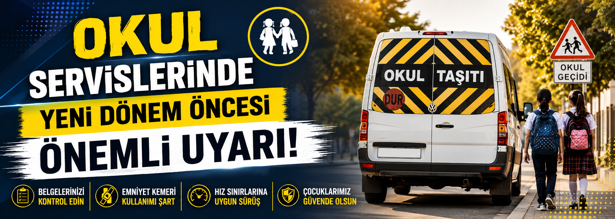 Okul Servislerinde Yeni Dönem Öncesi Önemli Uyarı