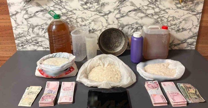 Esenyurt’ta 13 kilo 550 gram uyuşturucu ele geçirildi