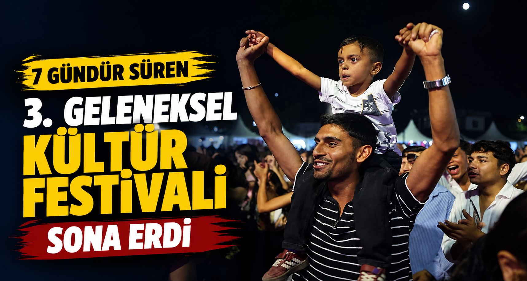 7 gündür süren 3. Geleneksel Kültür Festivali sona erdi