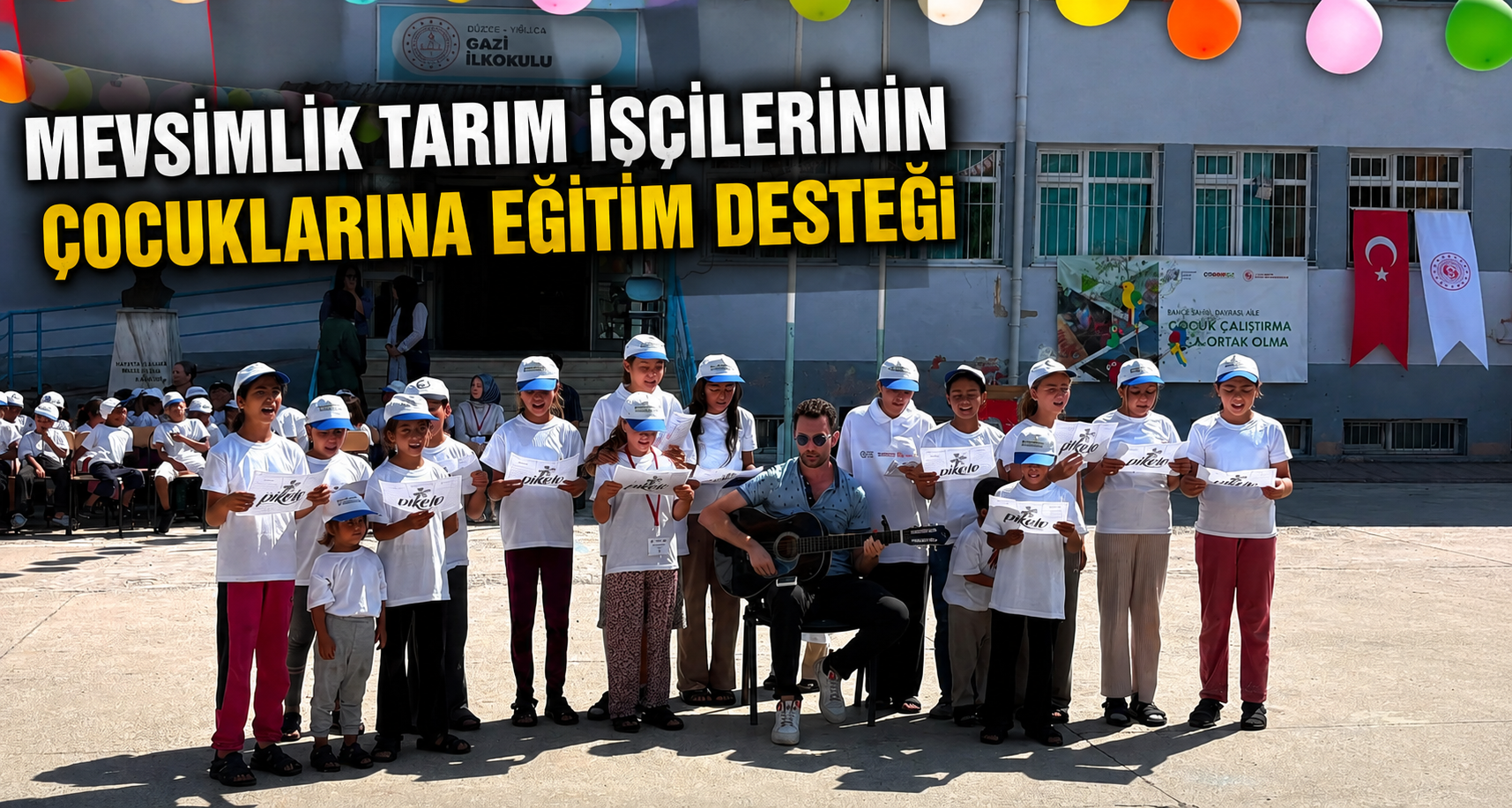 Mevsimlik tarım işçilerinin çocuklarına eğitim desteği
