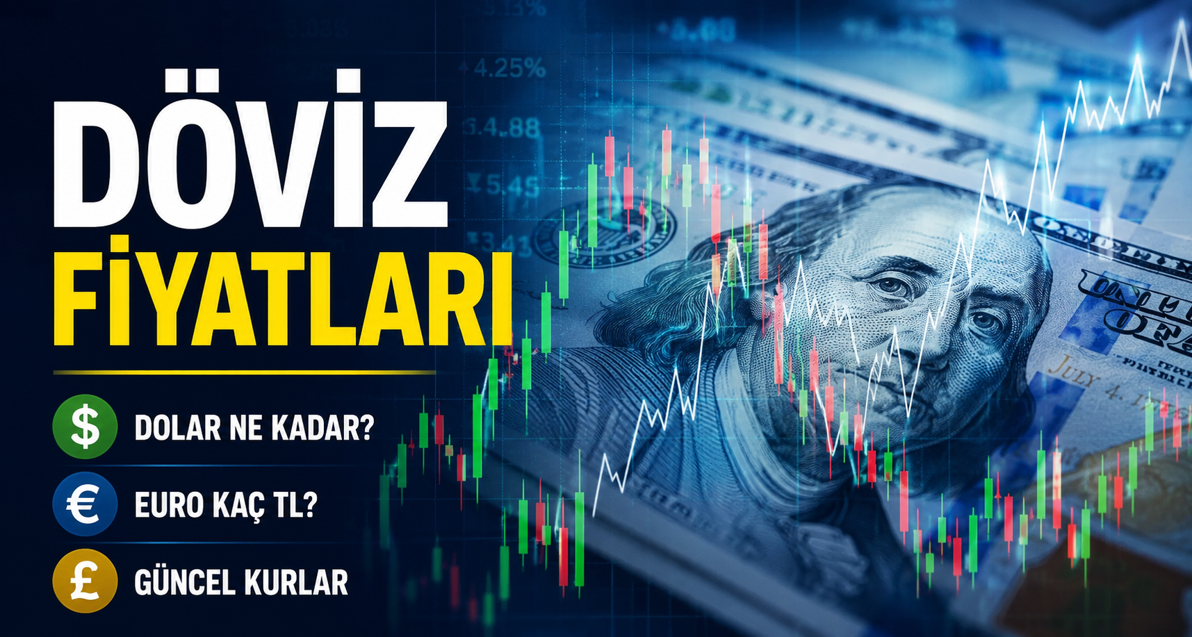 Serbest piyasada döviz fiyatları