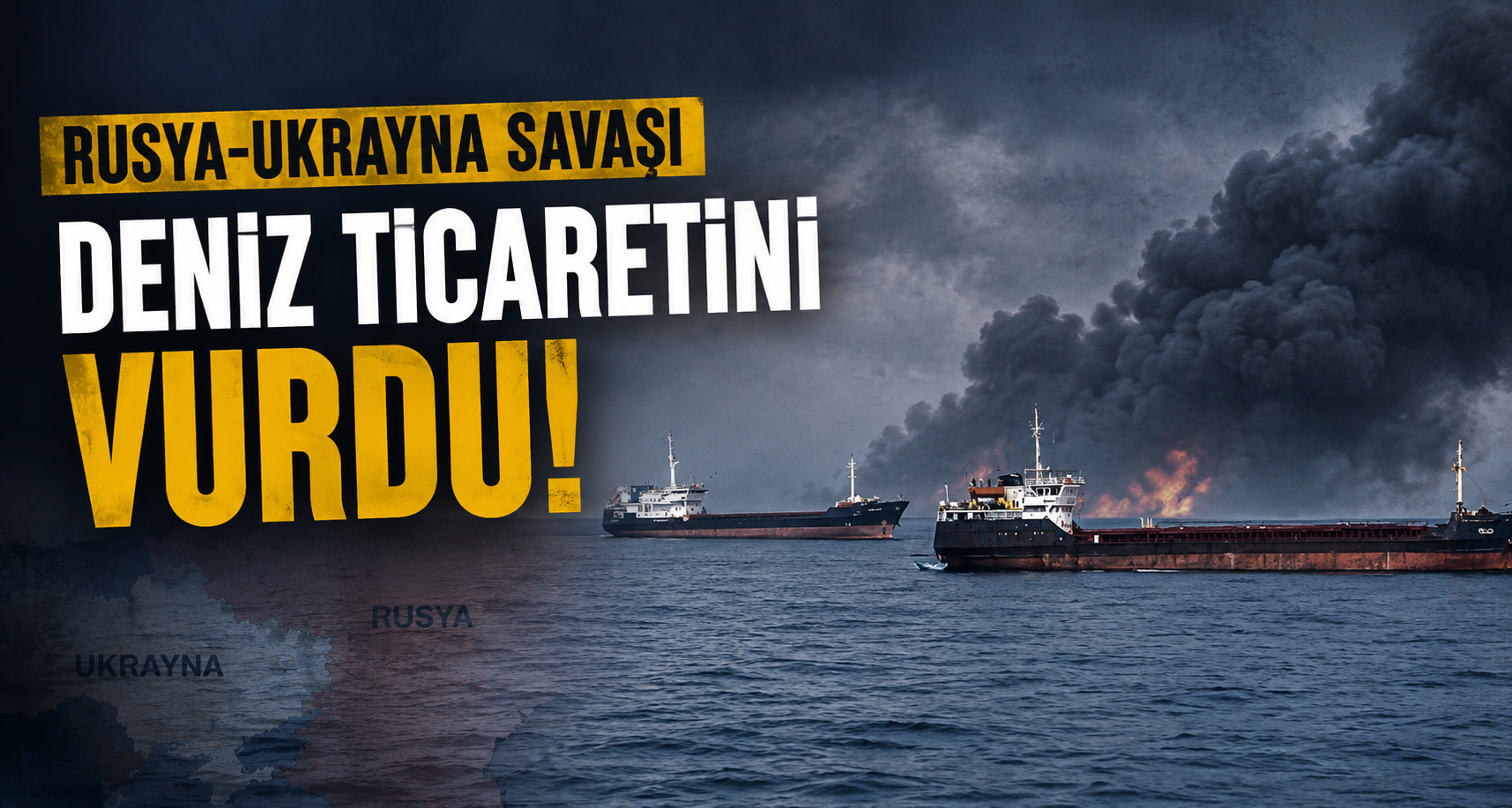 Rusya-Ukrayna savaşı deniz ticaretini vurdu: