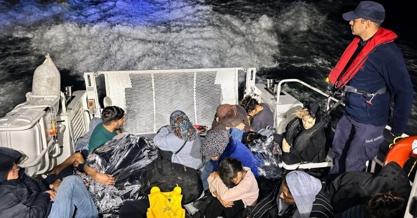 Edirne’de 41 kaçak göçmen yakalandı