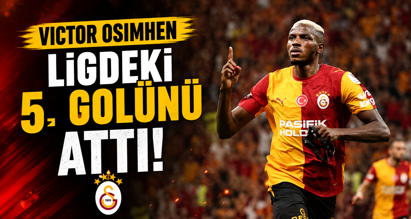 Victor Osimhen, ligdeki 5. golünü attı