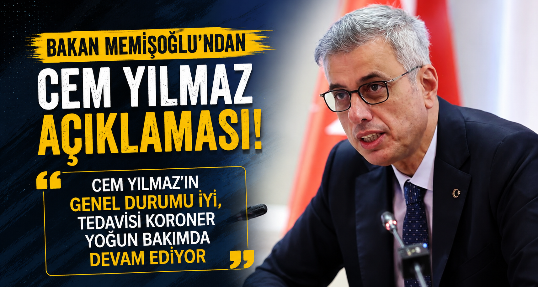  Bakan Memişoğlu'ndan Cem Yılmaz açıklaması!