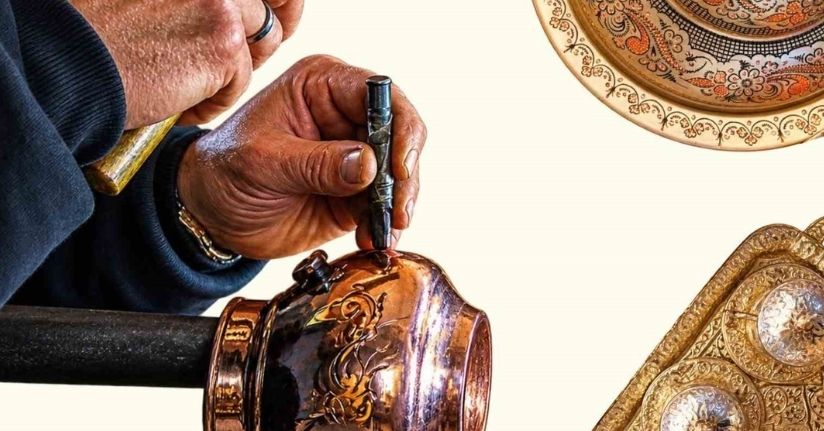 Erzincan bakırı usta ellerde yüzyıllardır yaşatılıyor