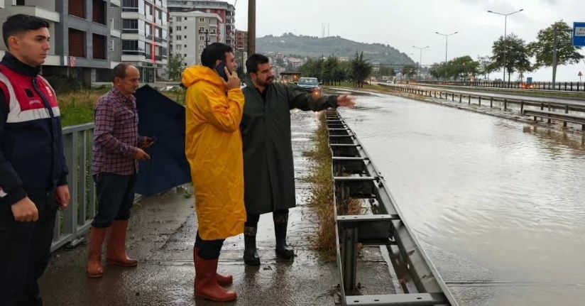Giresun’da sağanak yağış 2,2 milyon liralık zarara neden oldu