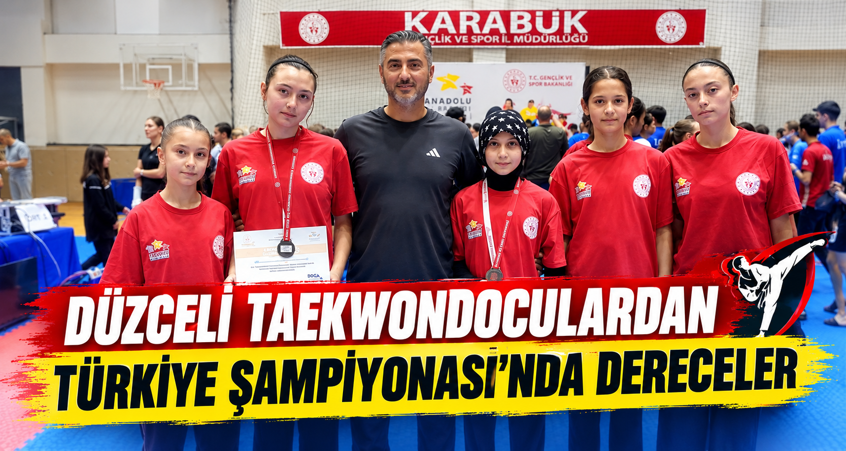 Düzceli Taekwondoculardan Türkiye Şampiyonası’nda Dereceler