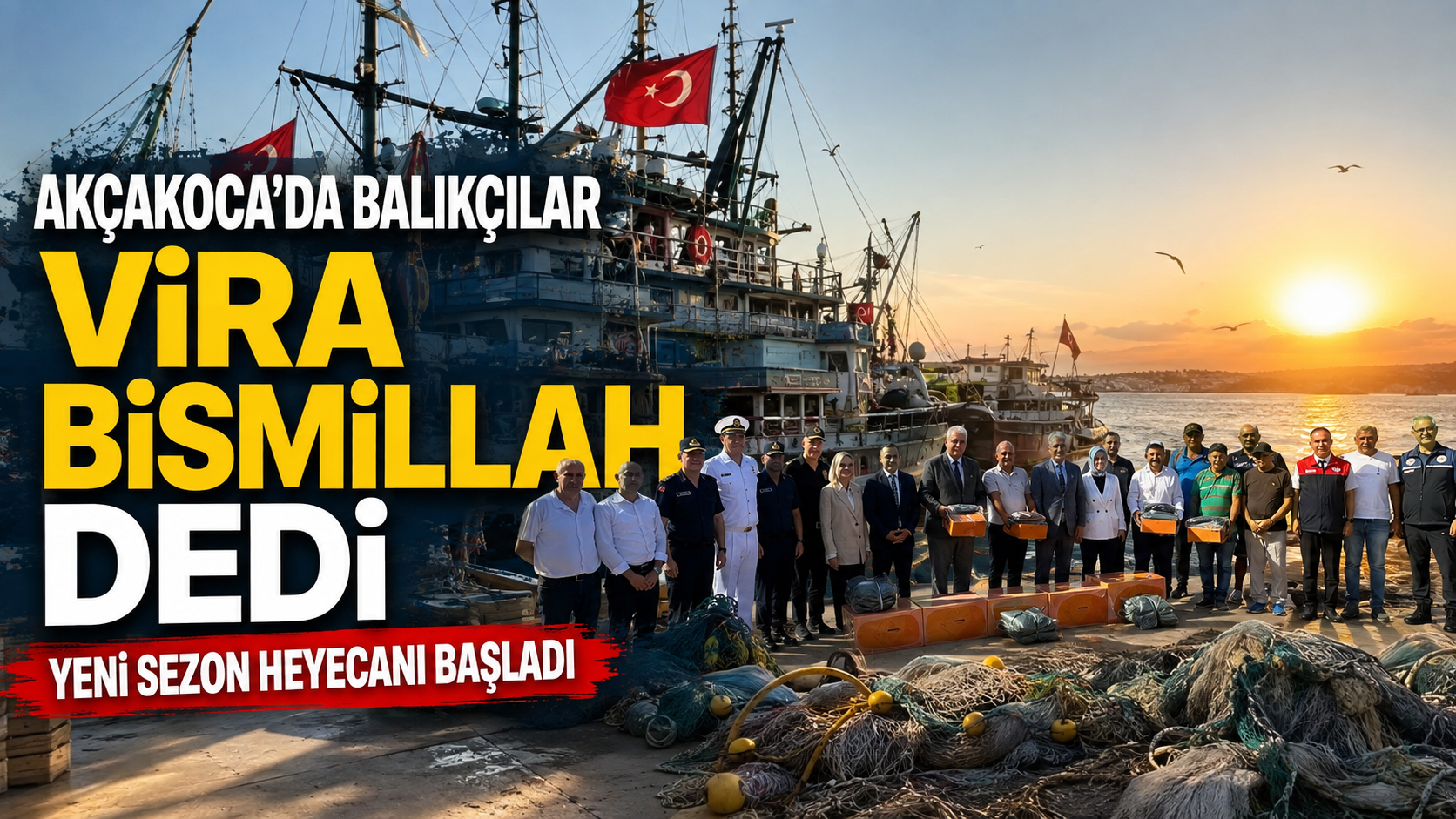 Balıkçılara Yeni Sezonda Ekipman Desteği