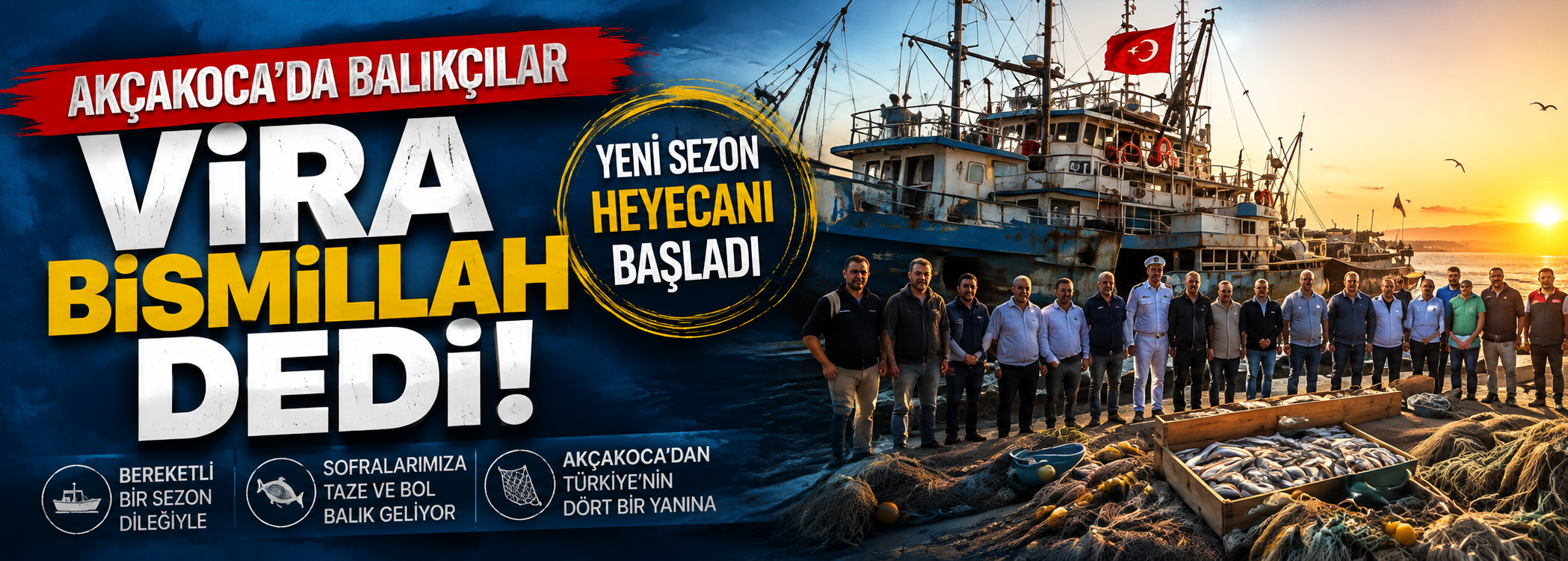 Balıkçılara Yeni Sezonda Ekipman Desteği