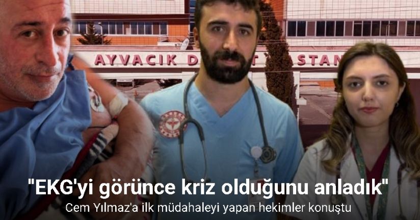Kalp krizi geçiren ünlü komedyen Cem Yılmaz, Ayvacık’taki doktorların müdahalesiyle kurtuldu